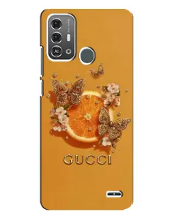 Чехол для ZTE Blade A53 Pro с картинкой «Gucci — золотые бабочки» Чехол для ZTE Blade A53 Pro с картинкой «Gucci — золотые бабочки»