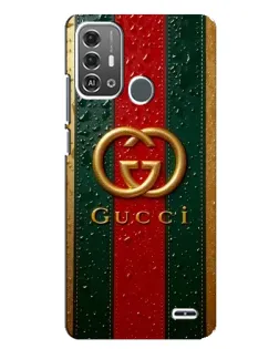 Чехол для ZTE Blade A53 Pro с картинкой «Gucci — фирменная полоса и золото» Чехол для ZTE Blade A53 Pro с картинкой «Gucci — фирменная полоса и золото»