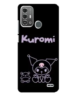 Чохол для ZTE Blade A53 Pro з картинкою «Kuromi — чорний мінімалізм» Чохол для ZTE Blade A53 Pro з картинкою «Kuromi — чорний мінімалізм»