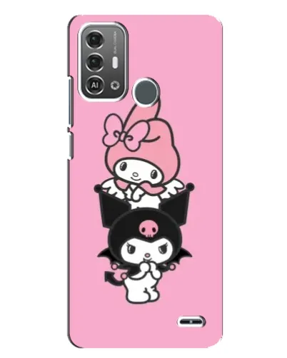 Чохол для ZTE Blade A53 Pro з картинкою «My Melody та Kuromi» Чохол для ZTE Blade A53 Pro з картинкою «My Melody та Kuromi»