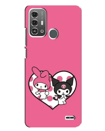 Чохол для ZTE Blade A53 Pro з картинкою «Kuromi та My Melody» Чохол для ZTE Blade A53 Pro з картинкою «Kuromi та My Melody»