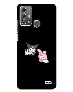 Чохол для ZTE Blade A53 Pro з картинкою «My Melody та Kuromi»