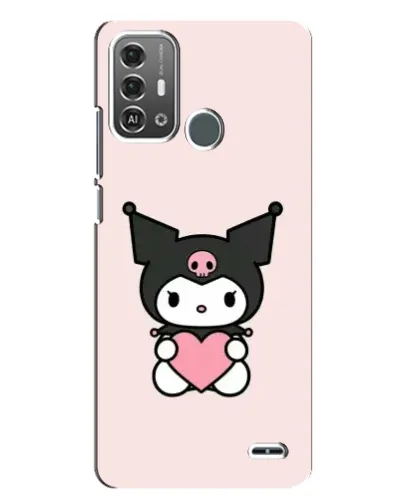 Чохол для ZTE Blade A53 Pro з картинкою «Kuromi та серце» Чохол для ZTE Blade A53 Pro з картинкою «Kuromi та серце»