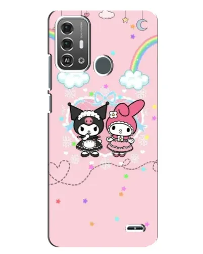 Чохол для ZTE Blade A53 Pro з картинкою «My Melody та Kuromi» Чохол для ZTE Blade A53 Pro з картинкою «My Melody та Kuromi»