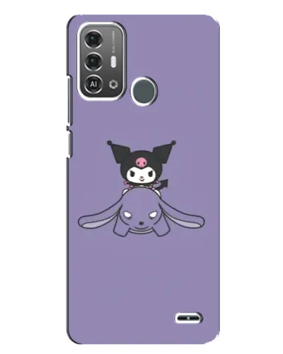 Чохол для ZTE Blade A53 Pro з картинкою «Kuromi на ліловому фоні» Чохол для ZTE Blade A53 Pro з картинкою «Kuromi на ліловому фоні»