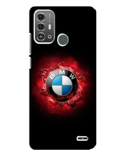 Чехол для ZTE Blade A53 Pro с картинкой «Логотип BMW — вспышка» Чехол для ZTE Blade A53 Pro с картинкой «Логотип BMW — вспышка»