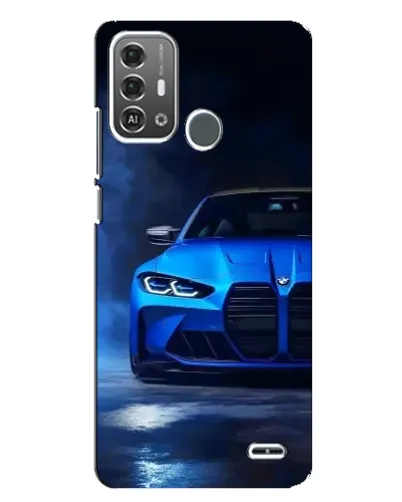 Чехол для ZTE Blade A53 Pro с картинкой «Голубая BMW M4» Чехол для ZTE Blade A53 Pro с картинкой «Голубая BMW M4»