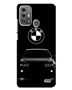 Чехол для ZTE Blade A53 Pro с картинкой «BMW — взгляд из темноты»