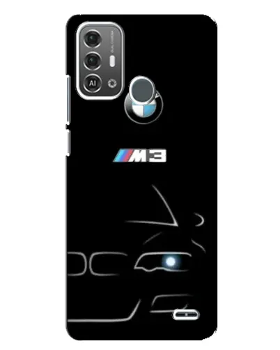 Чехол для ZTE Blade A53 Pro с картинкой «Минималистичный принт BMW M3» Чехол для ZTE Blade A53 Pro с картинкой «Минималистичный принт BMW M3»