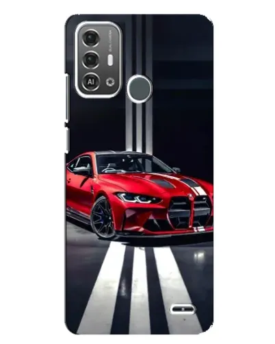 Чехол для ZTE Blade A53 Pro с картинкой «Красная BMW на дороге» Чехол для ZTE Blade A53 Pro с картинкой «Красная BMW на дороге»