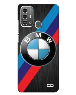 Чехол для ZTE Blade A53 Pro с картинкой «BMW M-stripes стиль»