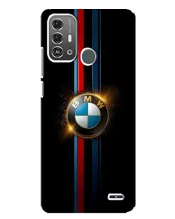 Чехол для ZTE Blade A53 Pro с картинкой «BMW M-Power неон»