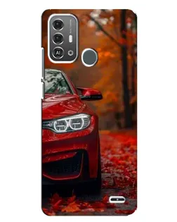 Чехол для ZTE Blade A53 Pro с картинкой «Осенняя BMW M4»