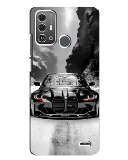 Чехол для ZTE Blade A53 Pro с картинкой «BMW — акварельный дрифт» Чехол для ZTE Blade A53 Pro с картинкой «BMW — акварельный дрифт»