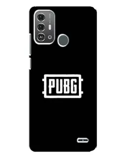 Чехол для ZTE Blade A53 Pro с картинкой «Лого BMW — металлический блеск»