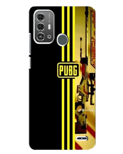 Чехол для ZTE Blade A53 Pro с картинкой «PUBG — камуфляжный шлем»