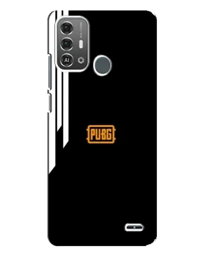 Чехол для ZTE Blade A53 Pro с картинкой «PUBG — вертикальные линии»