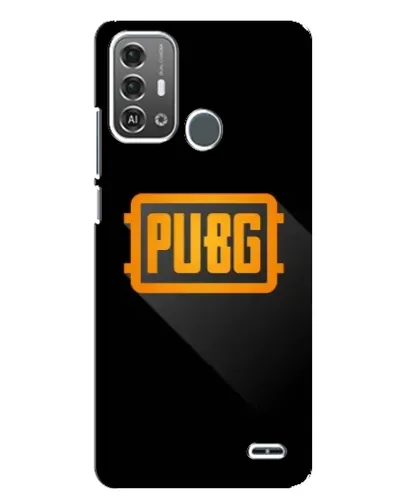 Чехол для ZTE Blade A53 Pro с картинкой «PUBG — рамка лого»