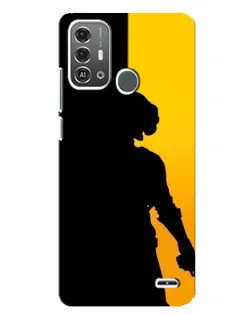 Чехол для ZTE Blade A53 Pro с картинкой «Тень воина PUBG»