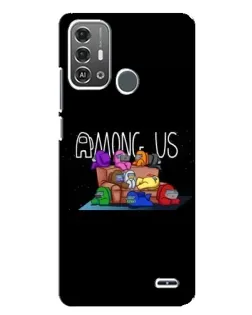 Чохол для ZTE Blade A53 Pro з картинкою «Логотип Among Us» Чохол для ZTE Blade A53 Pro з картинкою «Логотип Among Us»