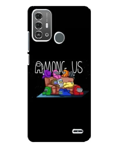 Чохол для ZTE Blade A53 Pro з картинкою «Логотип Among Us» Чохол для ZTE Blade A53 Pro з картинкою «Логотип Among Us»