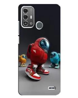 Чохол для ZTE Blade A53 Pro з картинкою «Among Us — 3D стиль»