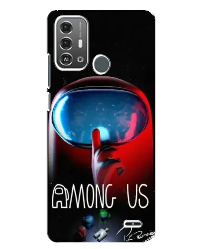 Чохол для ZTE Blade A53 Pro з картинкою «Червоний імпостер — макро» Чохол для ZTE Blade A53 Pro з картинкою «Червоний імпостер — макро»