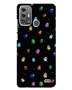 Чохол для ZTE Blade A53 Pro з картинкою «Екіпаж Among Us»