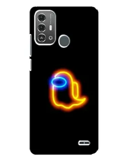 Чохол для ZTE Blade A53 Pro з картинкою «Among Us неонове сяйво»