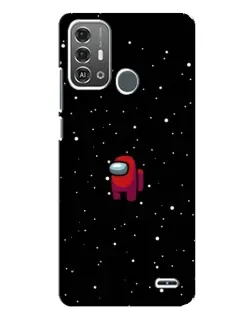 Чохол для ZTE Blade A53 Pro з картинкою «Червоний Among Us»