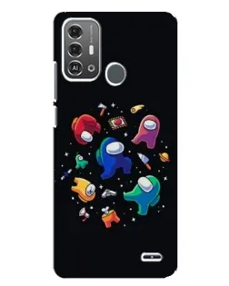 Чохол для ZTE Blade A53 Pro з картинкою «Among Us космос»