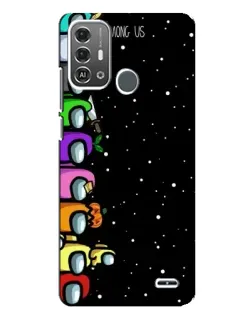 Чохол для ZTE Blade A53 Pro з картинкою «Команда Among Us»