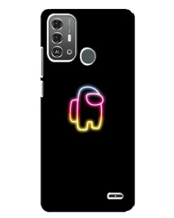 Чохол для ZTE Blade A53 Pro з картинкою «Among Us градієнт»