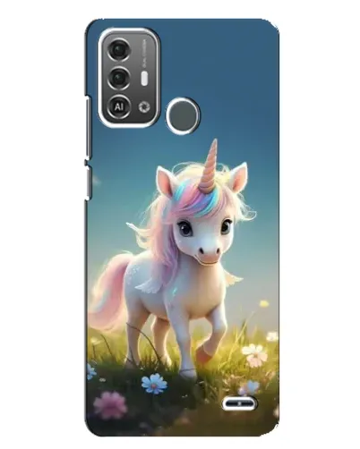 Чохол для ZTE Blade A53 Pro з картинкою «Єдиноріг на галявині» Чохол для ZTE Blade A53 Pro з картинкою «Єдиноріг на галявині»