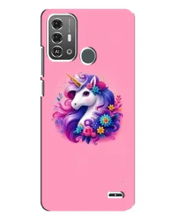 Чохол для ZTE Blade A53 Pro з картинкою «Казковий єдиноріг»