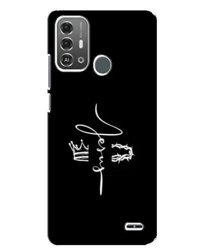 Чохол для ZTE Blade A53 Pro з картинкою «Король Слави Jesus»
