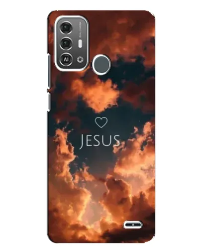 Чохол для ZTE Blade A53 Pro з картинкою «Сяйво Імені Jesus»