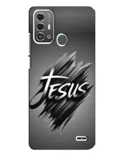 Чохол для ZTE Blade A53 Pro з картинкою «Напис Jesus Graffiti»