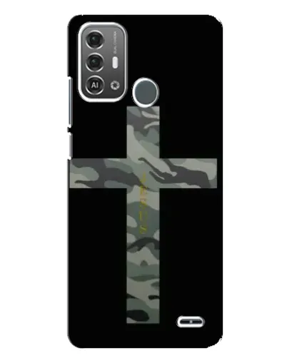 Чохол для ZTE Blade A53 Pro з картинкою «Мілітарі Хрест»
