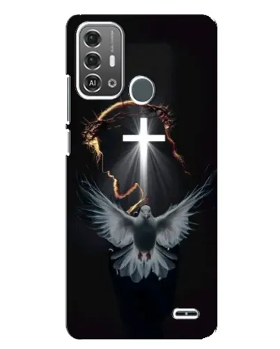 Чохол для ZTE Blade A53 Pro з картинкою «Голуб та Світло»