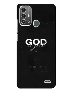 Чохол для ZTE Blade A53 Pro з картинкою «GOD — Бог над усім»