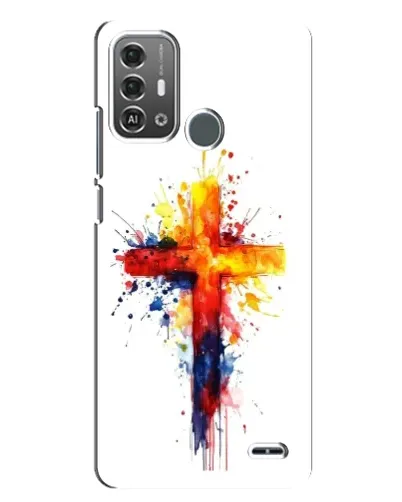 Чохол для ZTE Blade A53 Pro з картинкою «Акварельний хрест»