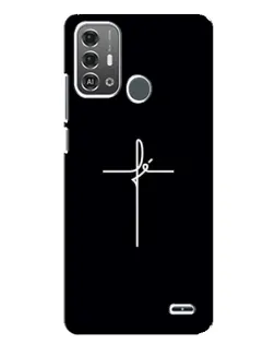 Чехол для ZTE Blade A53 Pro с картинкой «Тонкий крест»