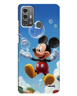 Чохол для ZTE Blade A53 Pro з картинкою «Mickey та мильні бульбашки» Чохол для ZTE Blade A53 Pro з картинкою «Mickey та мильні бульбашки»