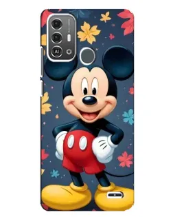 Чохол для ZTE Blade A53 Pro з картинкою «Осінній Mickey Mouse»