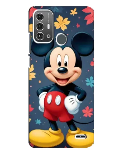 Чохол для ZTE Blade A53 Pro з картинкою «Осінній Mickey Mouse»