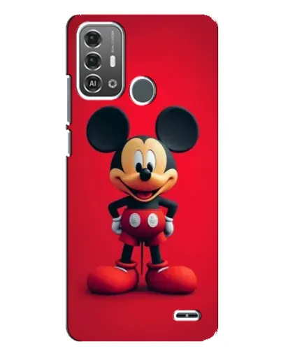 Чохол для ZTE Blade A53 Pro з картинкою «Mickey в повний зріст»