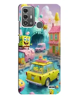 Чохол для ZTE Blade A53 Pro з картинкою «Монстр-трак пригоди»