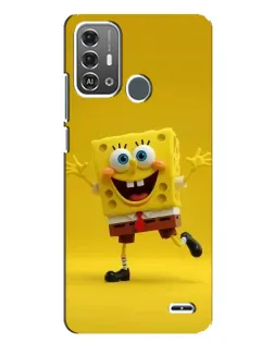Чохол для ZTE Blade A53 Pro з картинкою «Позитивний Губка Боб»