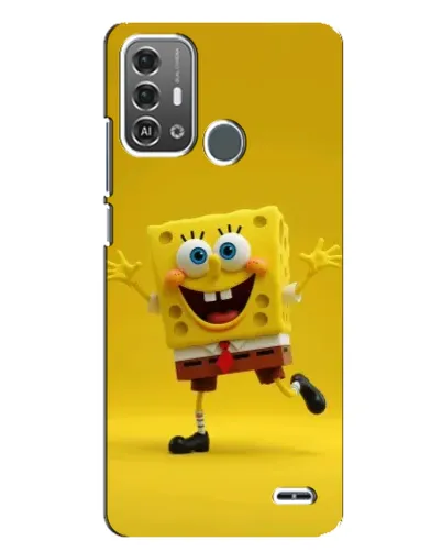 Чохол для ZTE Blade A53 Pro з картинкою «Позитивний Губка Боб»